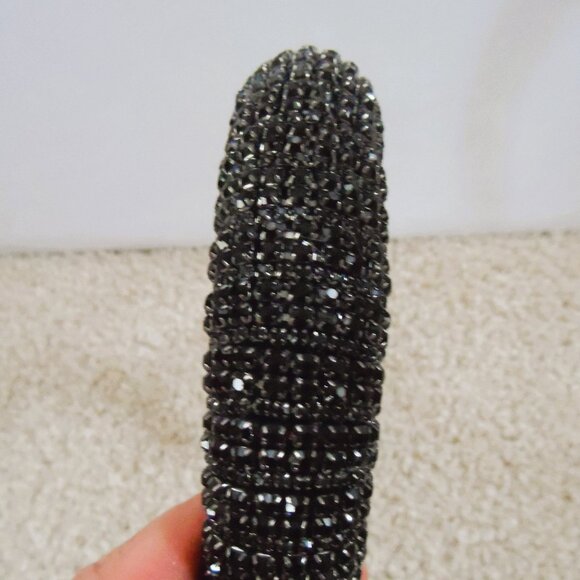 Black Rhinestone Headband. New - Picture 4 of 6